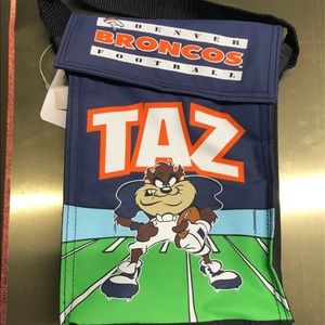 NFL broncos lunch bag